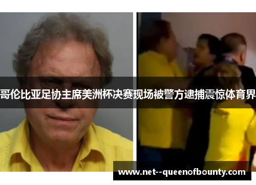 哥伦比亚足协主席美洲杯决赛现场被警方逮捕震惊体育界